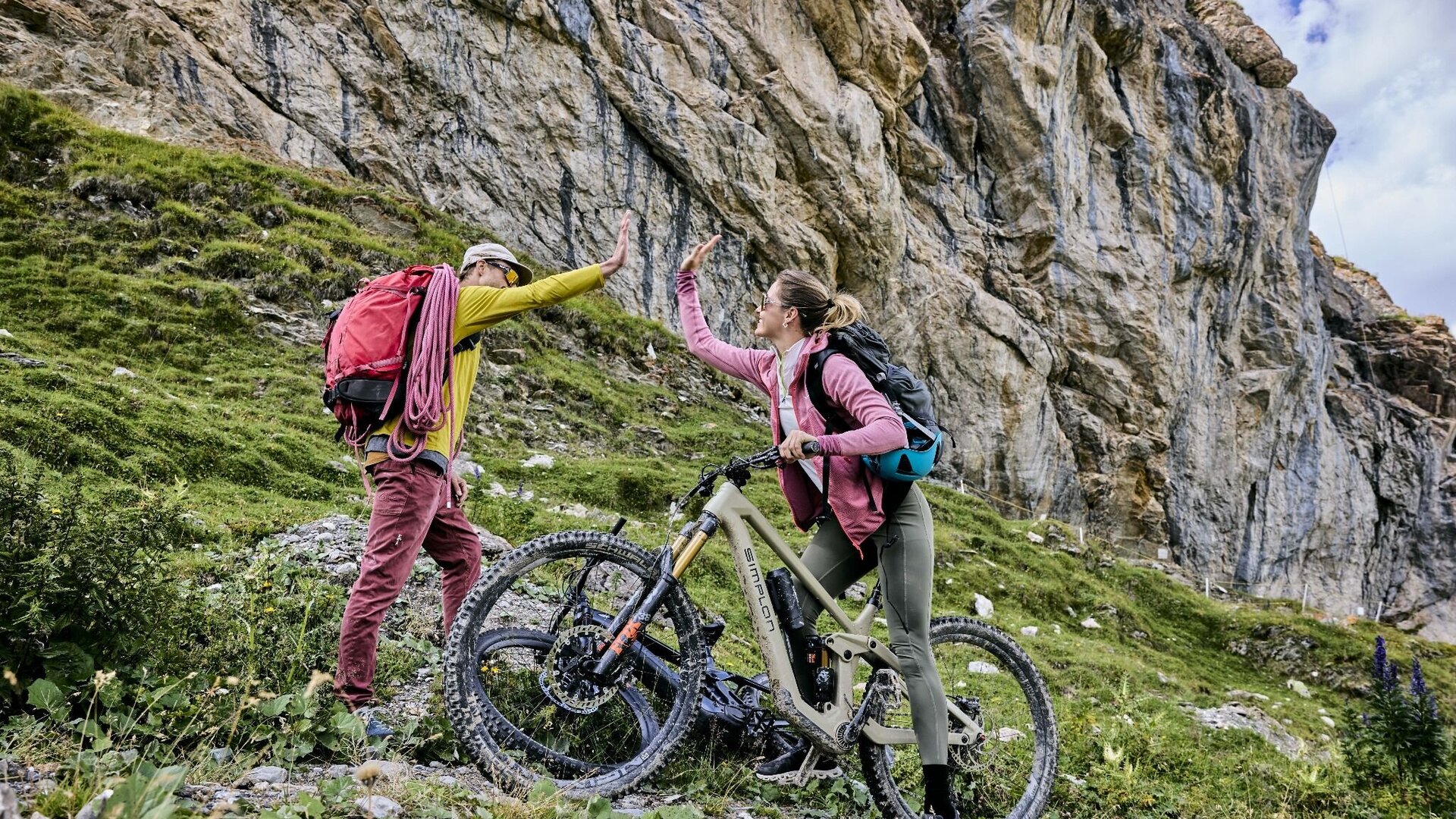 E-Bike & Climb - Pfannknecht Klettersteig Galtür