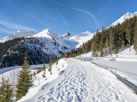 Winterwanderung Dias | © Bernhard Gruber Photography