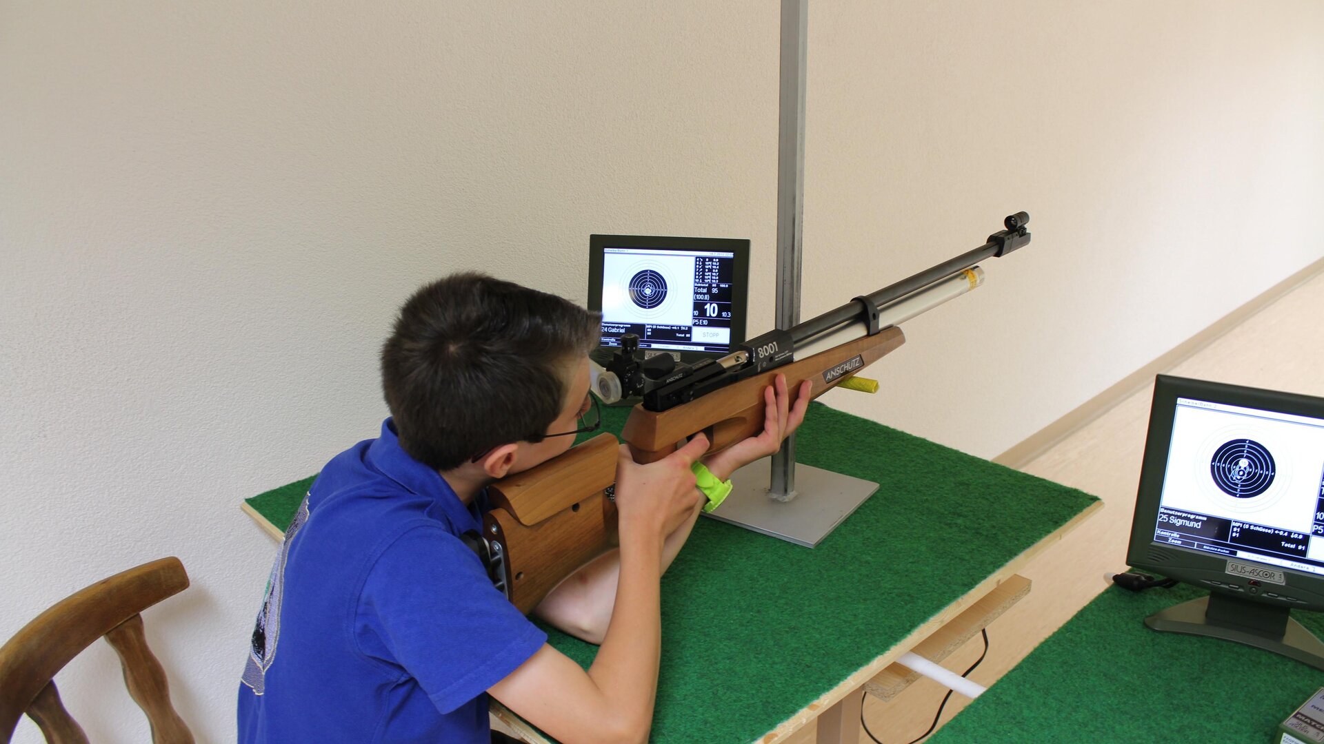 Luftgewehrschießen