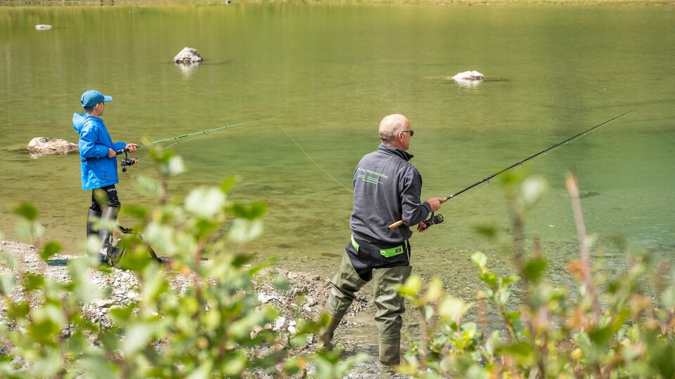 Fischen in Galtür