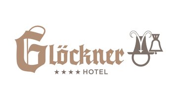 An elegant logo of the Glöckner Hotel. The font is classic and ornate, featuring a stylized symbol next to the text.